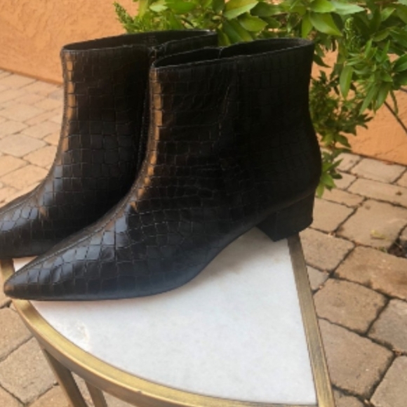 Corso Como Women's Freen Ankle Boots sz 8.5 Black - Picture 3 of 7